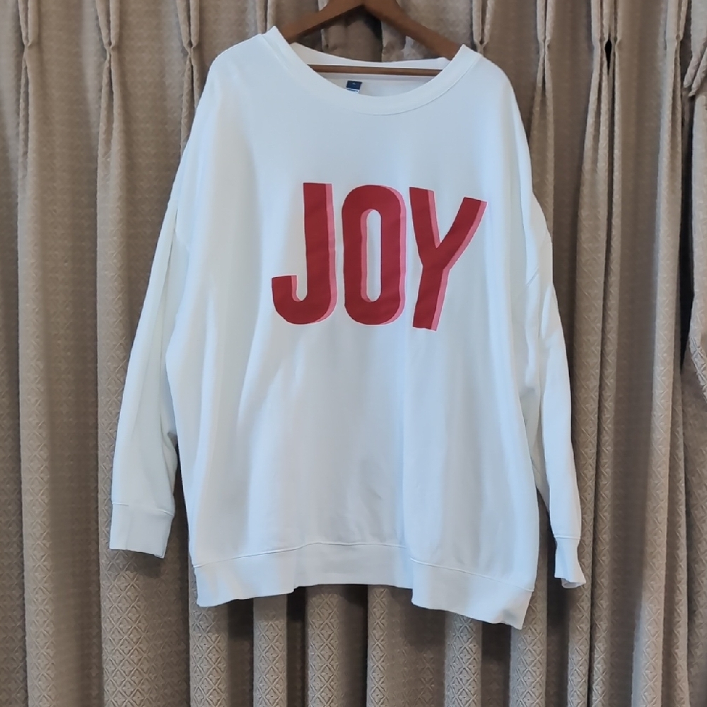 Women's Size 3X Old Navy "Joy" SoComfy Oversized Tunic Sweatshirt